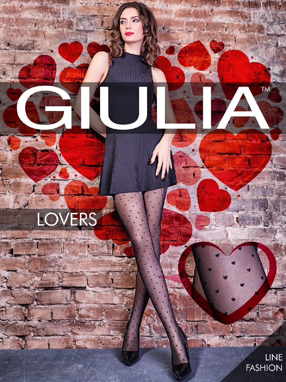 Giulia Lovers 04 /колготки/ nero 2