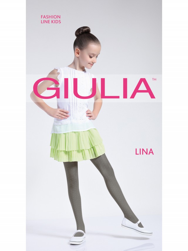 Giulia Lina 05 /колготки дет/ nero 128-134