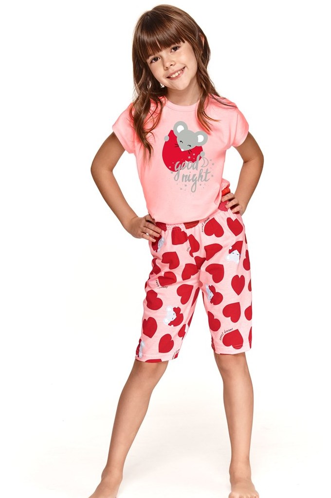 Taro AMELIA /пижама для дев/ розовый-красный 104