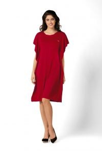 MA VI-A5106 /платье домашнее жен./ красный 40