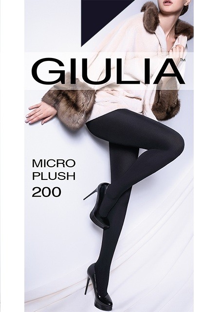 Giulia Micro Plush 200 /колготки/ antacite 2