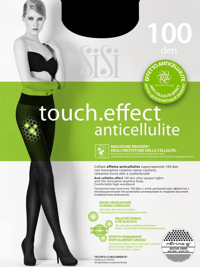 SI Touch Effect Anticellulite 100 /колготки/ nero 3