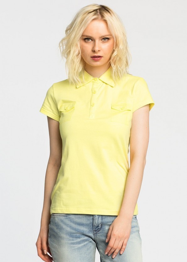 ATL LPC-012 /футболка жен.поло/ желтый XL