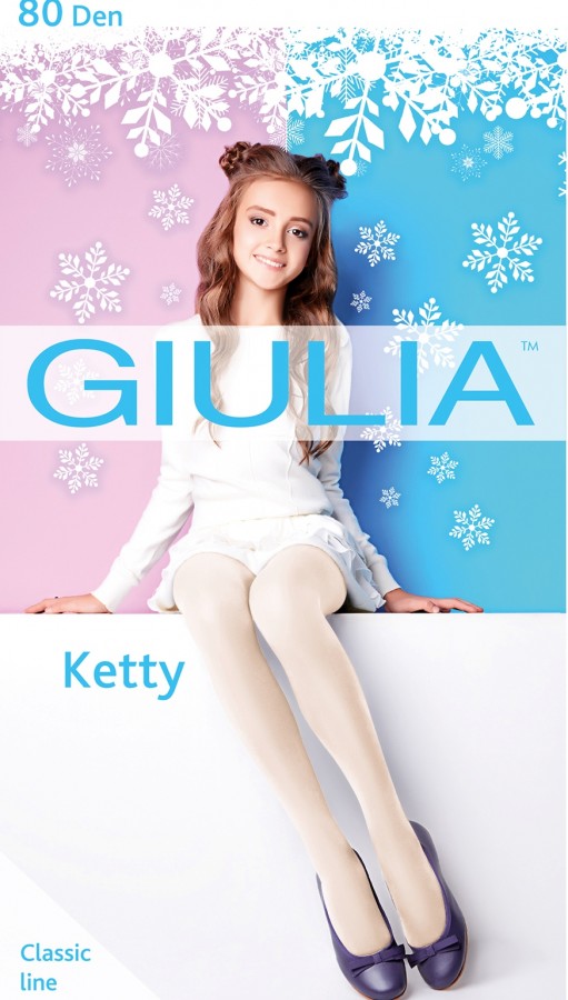 Giulia Ketty 80 /колготки дет/ bianco 140-146