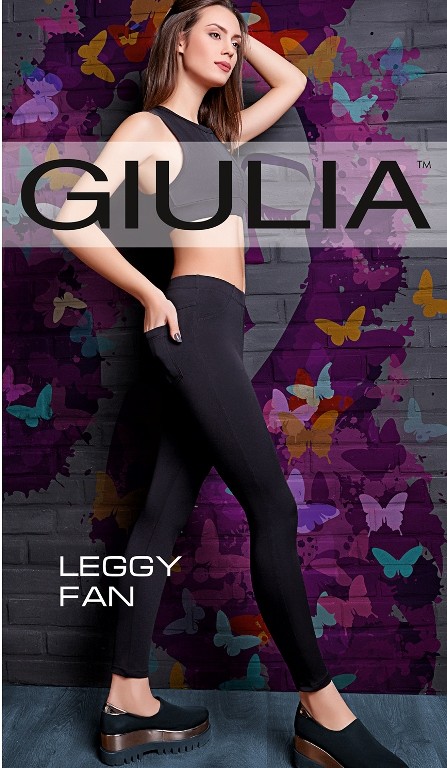 Giulia Leggy Fan 02 /леггинсы/ nero L