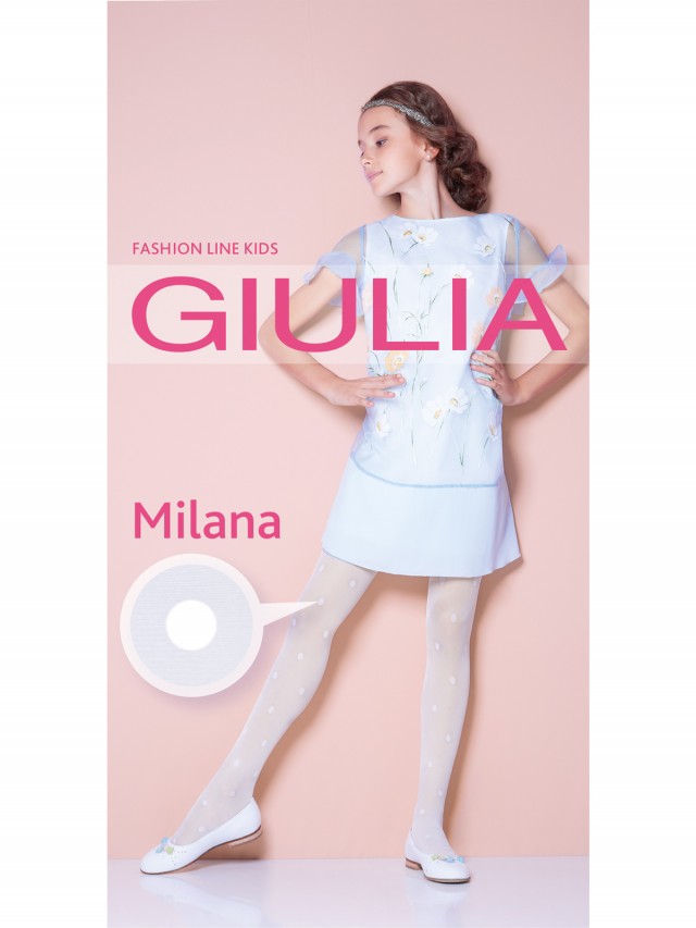 Giulia Milana 06 /колготки дет/ nero 128-134