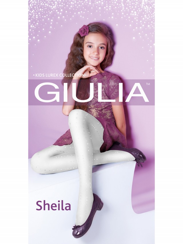 Giulia Sheila 03 /колготки дет/ bianco 152-158