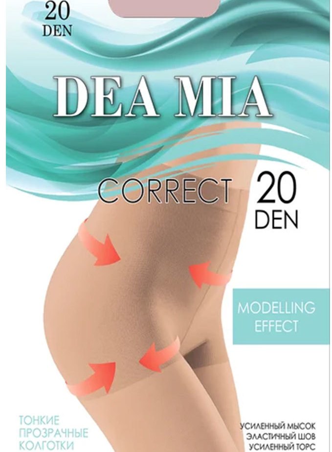 Dea Mia Correct 20 16C1457 /колготки жен/ bronz 2