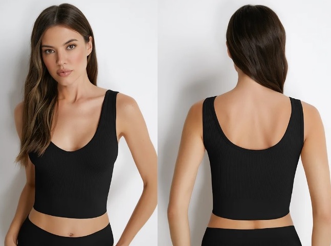 OM БOmD S Wafle 1242-01SS /майка женская/ nero M/L OM БOmD S Wafle 1242-01SS /майка женская/ nero M/L