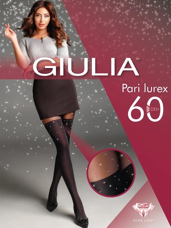 Giulia Pari Lurex 03 nero 3/M Giulia Pari Lurex 03 nero 3/M