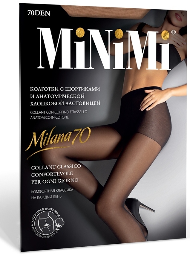 MIN Milana 70 /колготки/ caramello 2/S MIN Milana 70 /колготки/ caramello 2/S