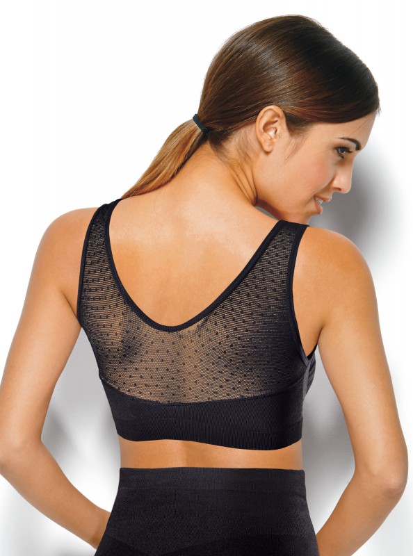 INM Comfortbra tulle body effect /топ жен/ nero 3-M/L INM Comfortbra tulle body effect /топ жен/ nero 3-M/L