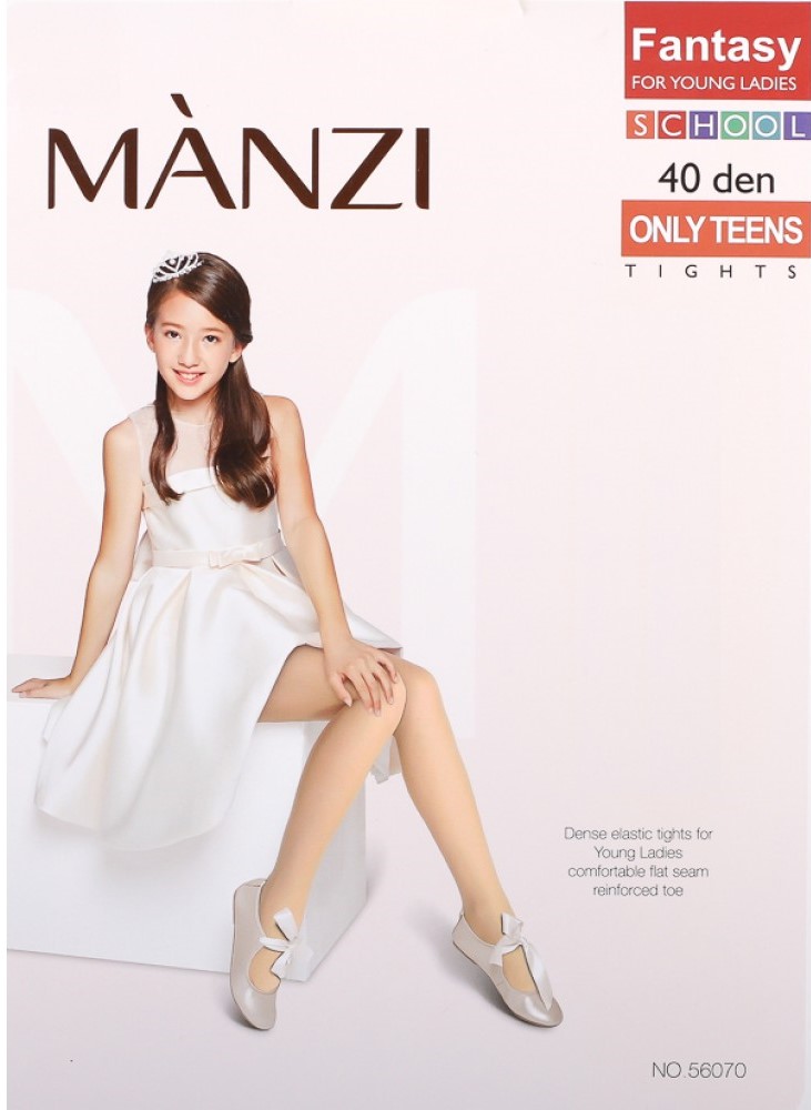 MANZI 56070 /колготки дет/ темный-синий 152-158