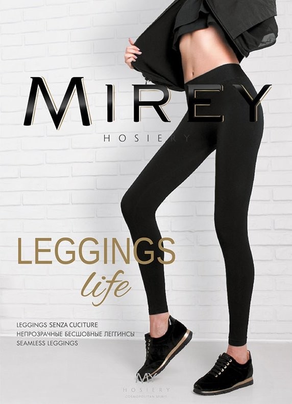 MIREY Leggings Life /леггинсы жен./ nero L/XL