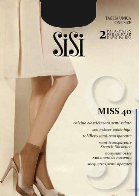 SI Miss 40 /носки 2 пары/ daino unica