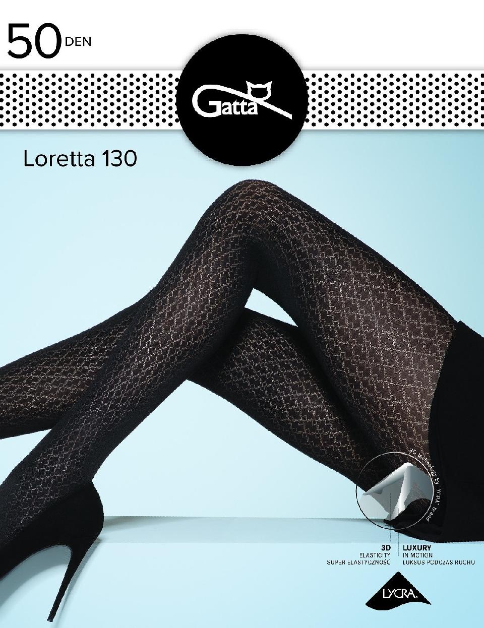 GT Loretta 130 /колготки/ nero 2