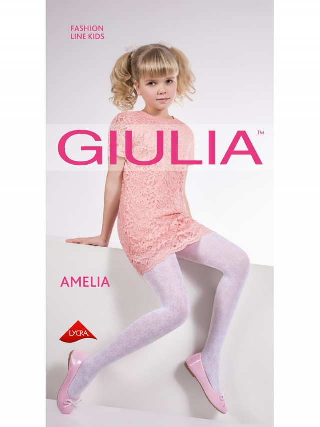 Giulia Amelia 06 /колготки дет/ nero 128-134