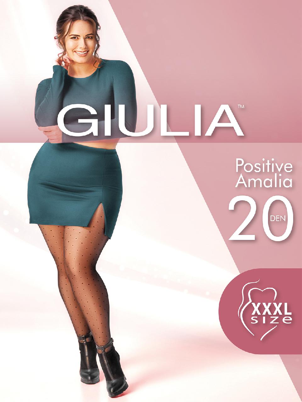 Giulia Positive Amalia 01 nero 6/XXL