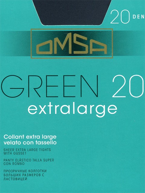 OM Green 20 XXL nero 6XXL