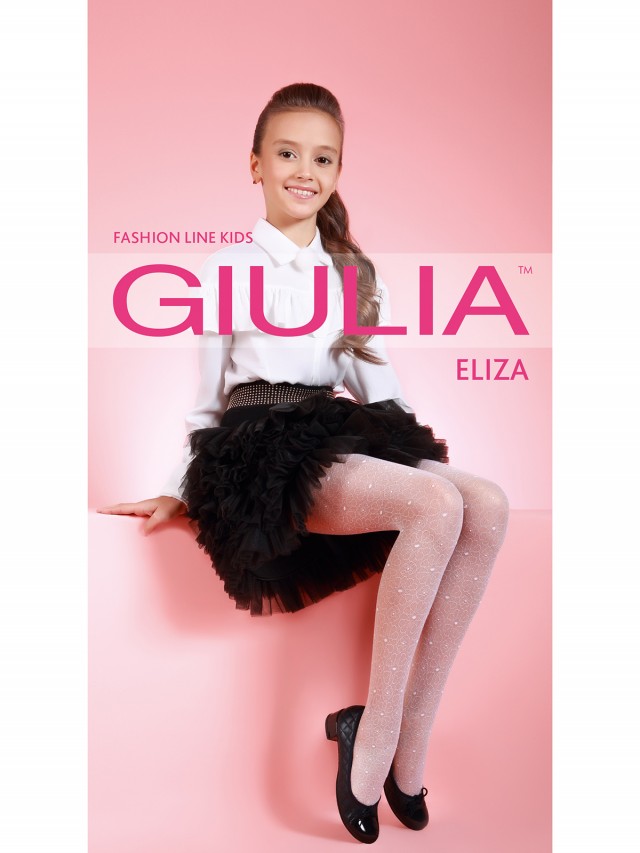 Giulia Eliza 03 /колготки дет/ bianco 128-134