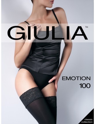 Giulia Emotion 100 /чулки/ port-wine 1/2