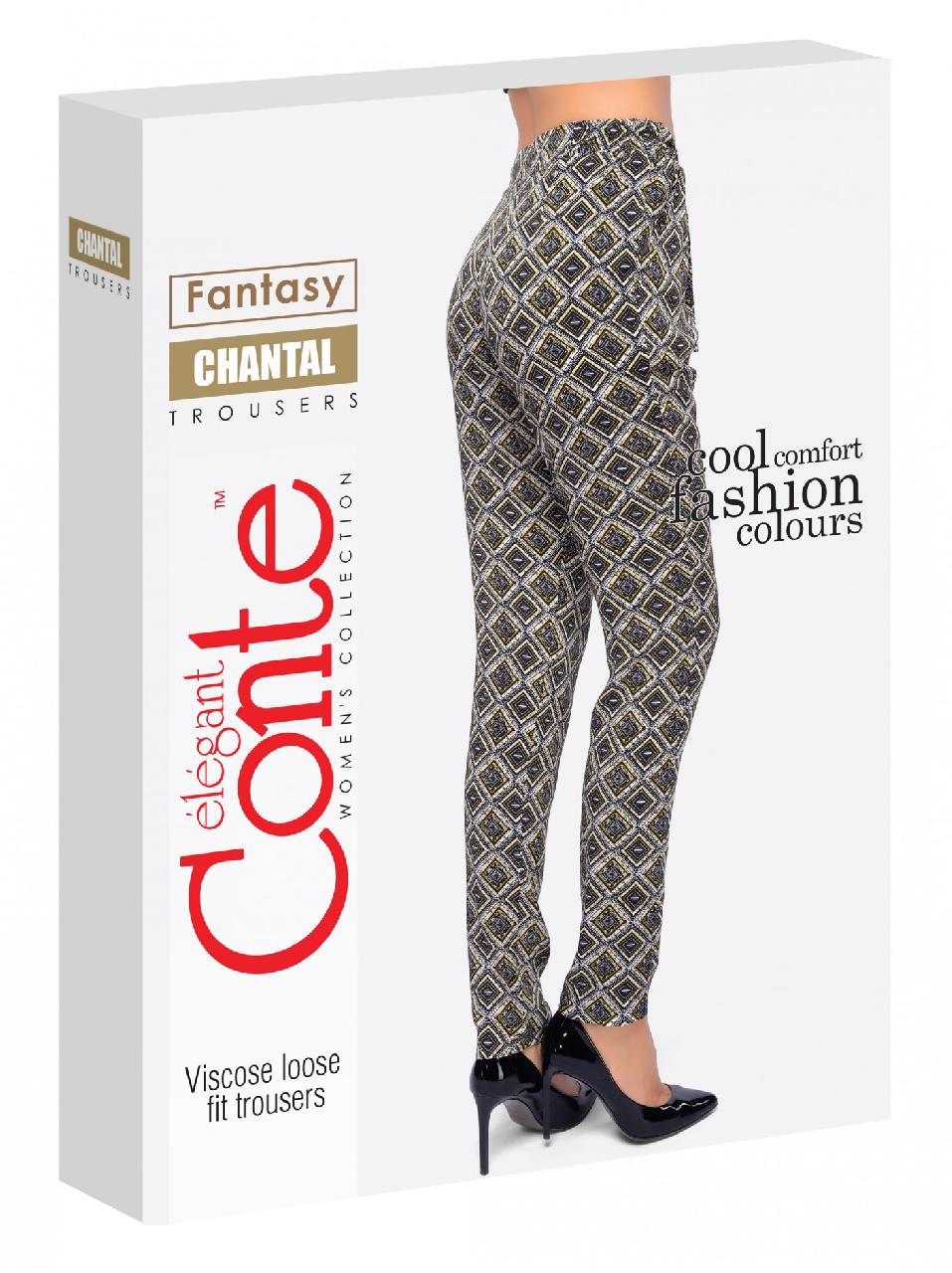 CN CHANTAL /брюки жен/ yellow 164-64-92
