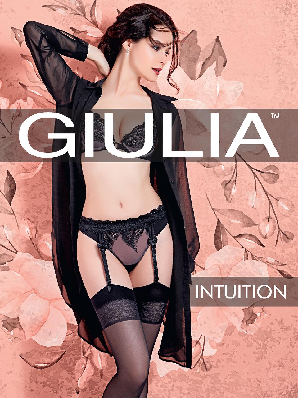 Giulia Intuition 01 /чулки/ nero 1/2-XS/S