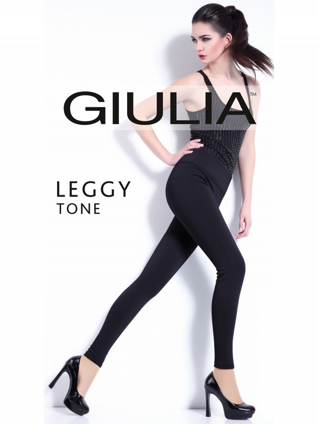 Giulia Leggy Tone 01 /леггинсы/ nero XL