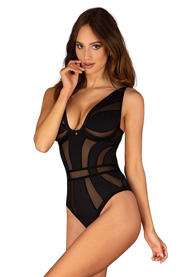 OBSESSIVE CHIC AMORIA Crotchless черный XS/S OBSESSIVE CHIC AMORIA Crotchless черный XS/S