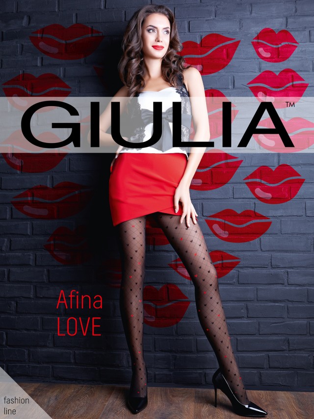Giulia Afina Love 02 nero-red 2