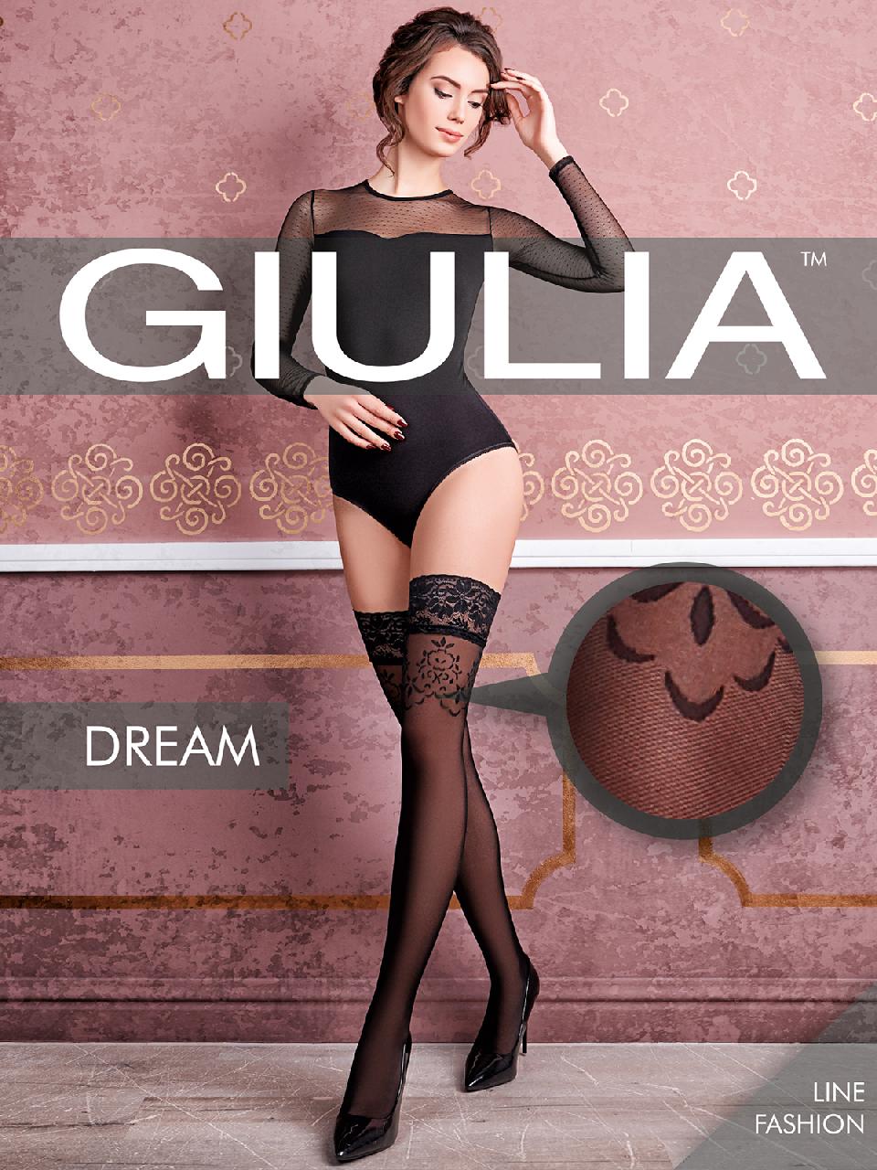 Giulia Dream 02 /чулки/ bianco 1/2
