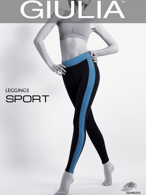 GIULIA Leggings Sport /леггинсы жен./ nero-blue L