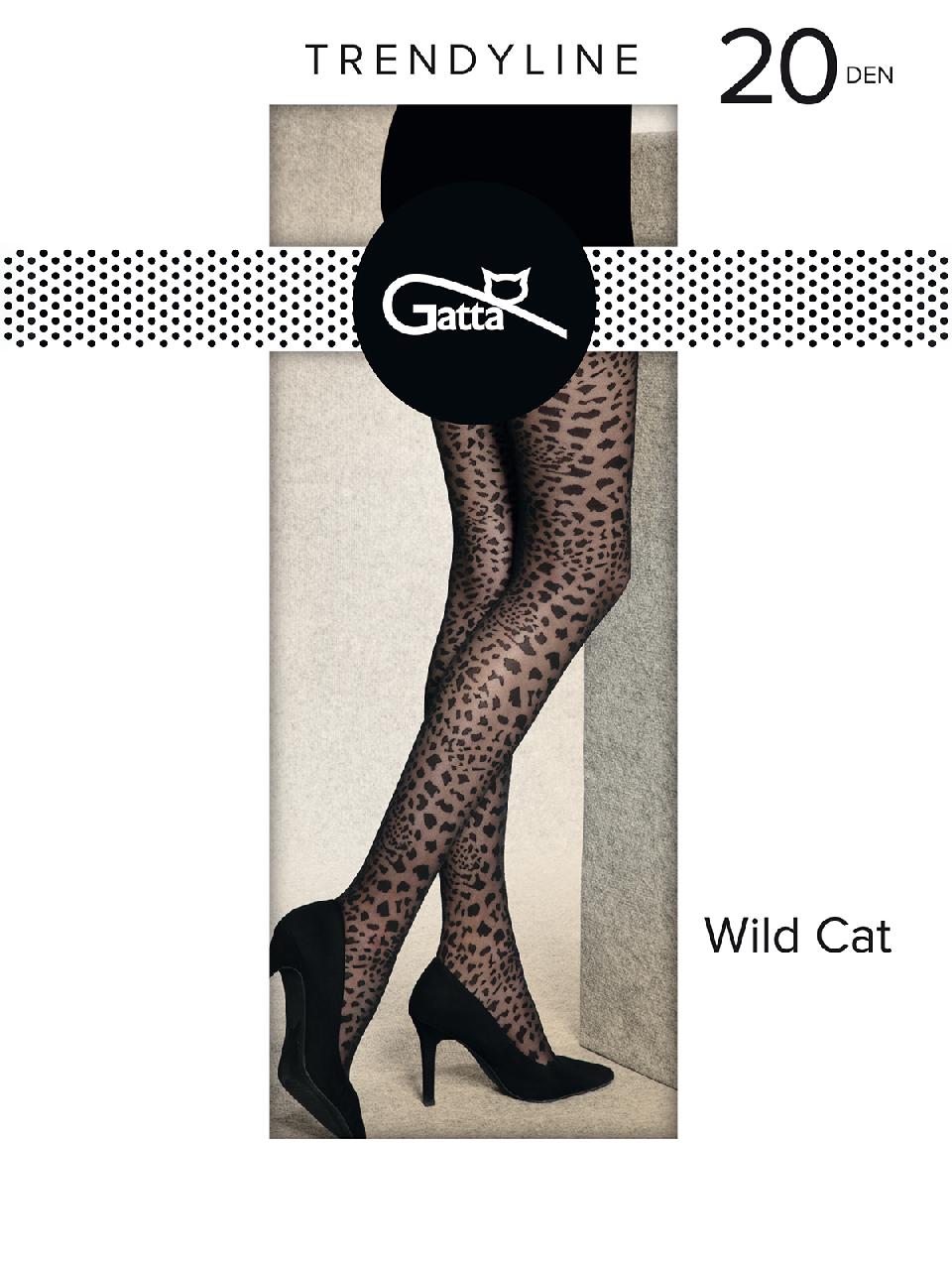 GT Wild Cat 02 /колготки/ nero-leopard 2