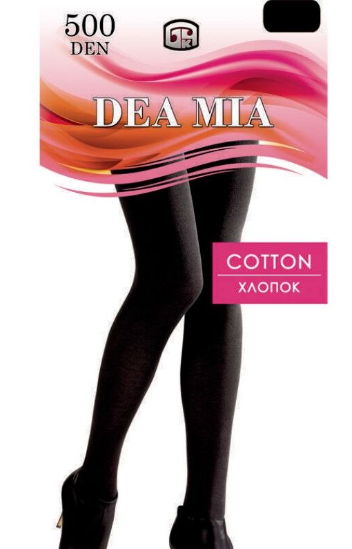 Dea Mia Cotton 500 XL 15C1465 коробка /колготки жен/ nero 6