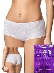 LUI et ELLE Classic EC0535 color /трусы жен/ melange-gris 2