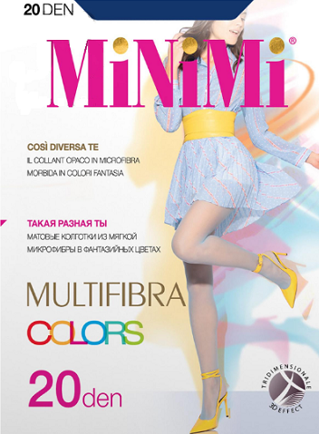 MIN Multifibra 20 colors /колготки/ ambra 2 MIN Multifibra 20 colors /колготки/ ambra 2
