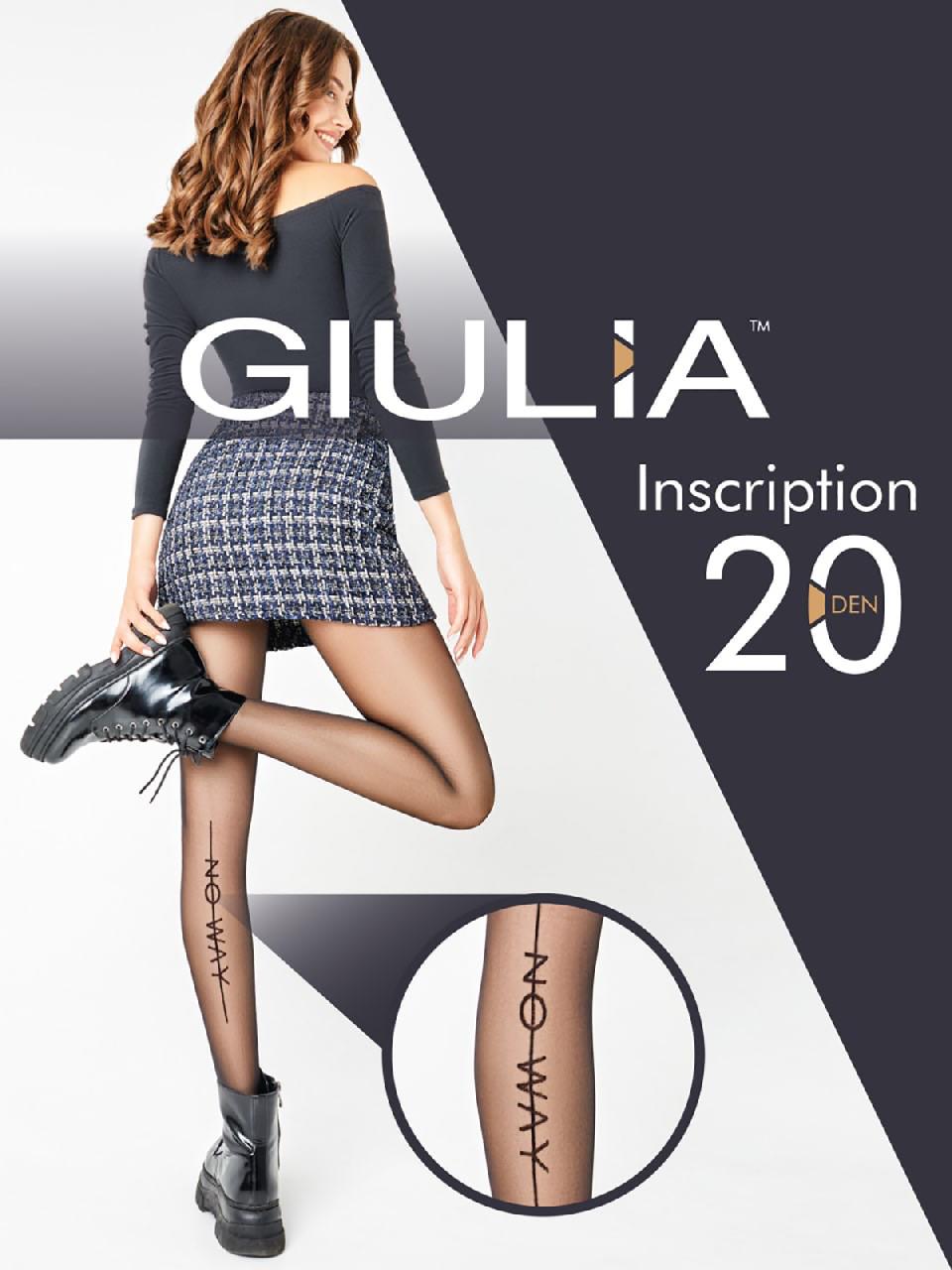 Giulia Inscription 01 nero 2