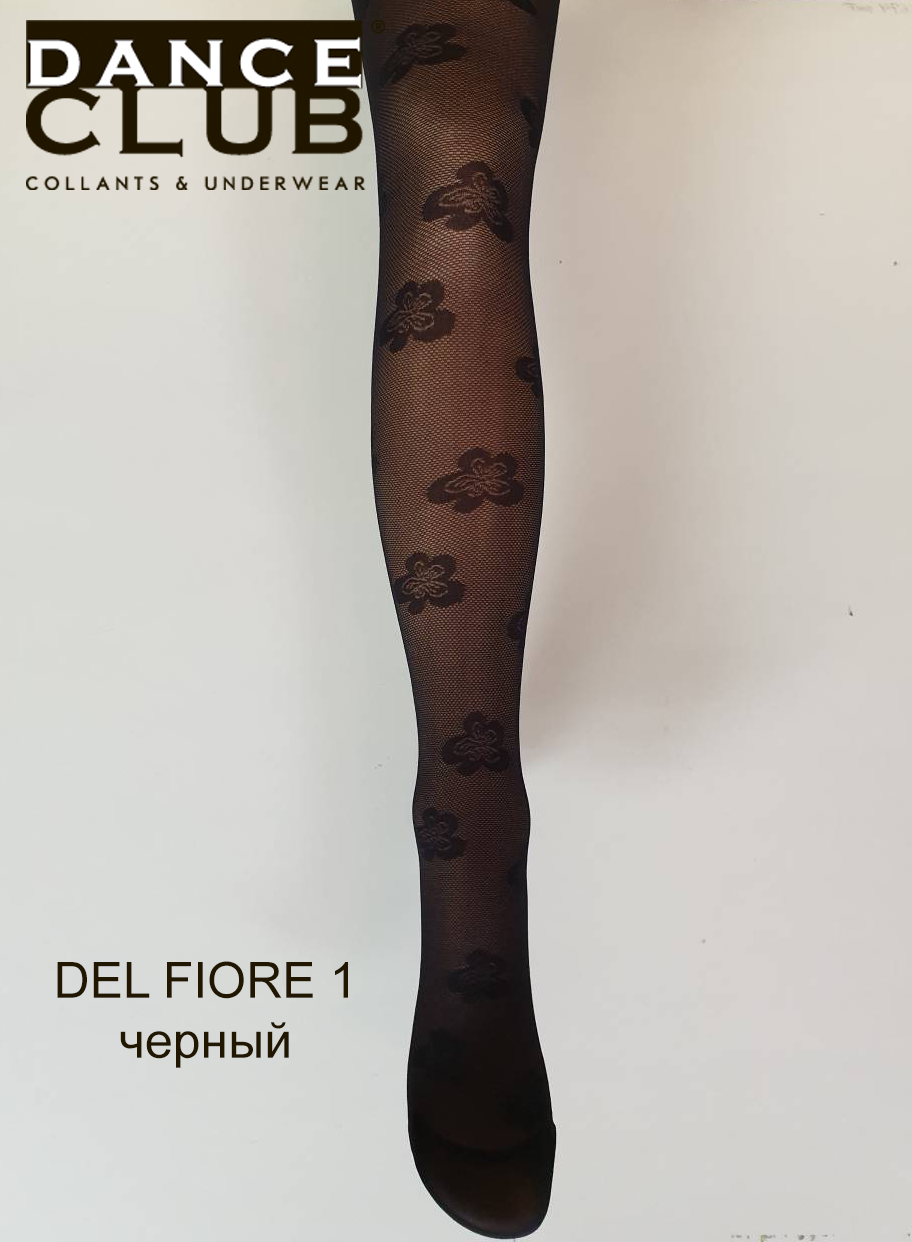 DC Del Fiore 1 /колготки детские/ nero 128-134