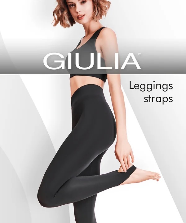 Giulia Leggings Straps /леггинсы/ nero S/M