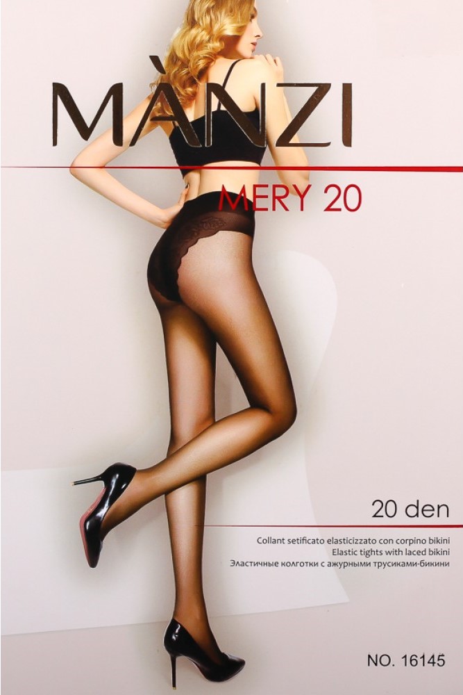Manzi 16145 /колготки/ black 1/2-S