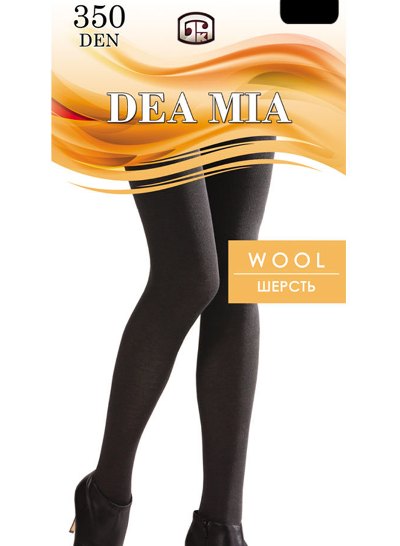 Dea Mia Wool 350 15C1472 коробка /колготки жен/ chocolate 3