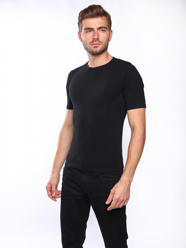SF-T-Shirt Man Cotone /футболка муж./ bianco 2-S/M