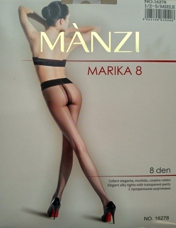Manzi 16278 /колготки/ black 1/2-S