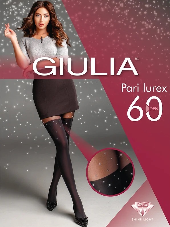 Giulia Pari Lurex 03 nero 3/M