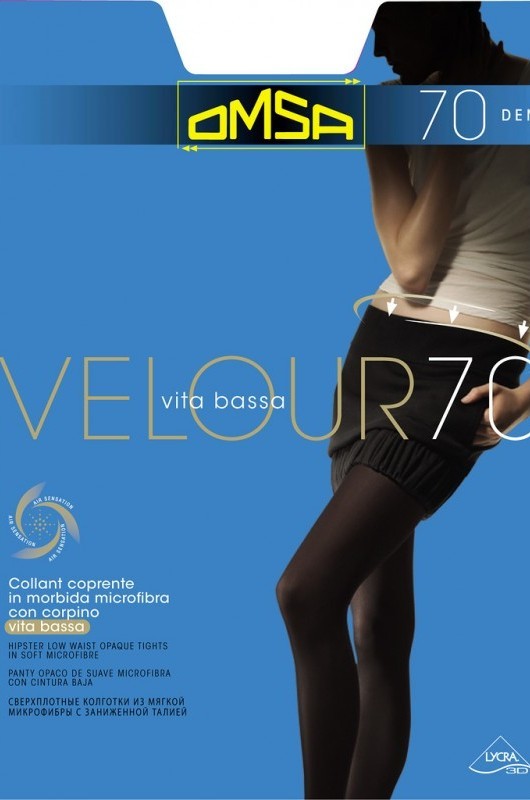 OM Velour 70 Vita Bassa nero 3 OM Velour 70 Vita Bassa nero 3