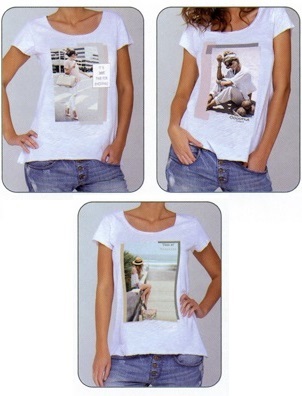 JADEA J756 t-shirt /футболка жен/ print L