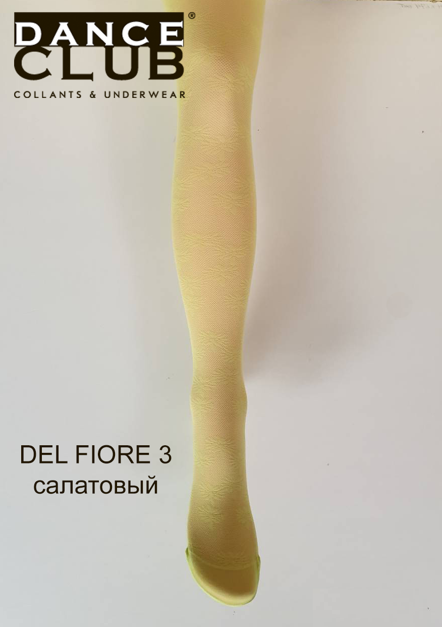 DC Del Fiore 3 /колготки детские/ nero 128-134