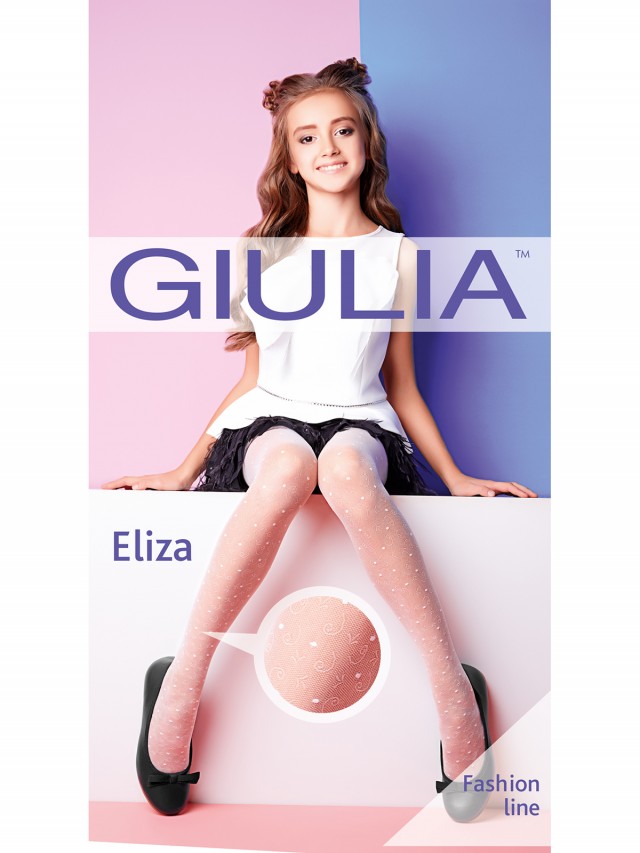 Giulia Eliza 04 /колготки дет/ bianco 116-122