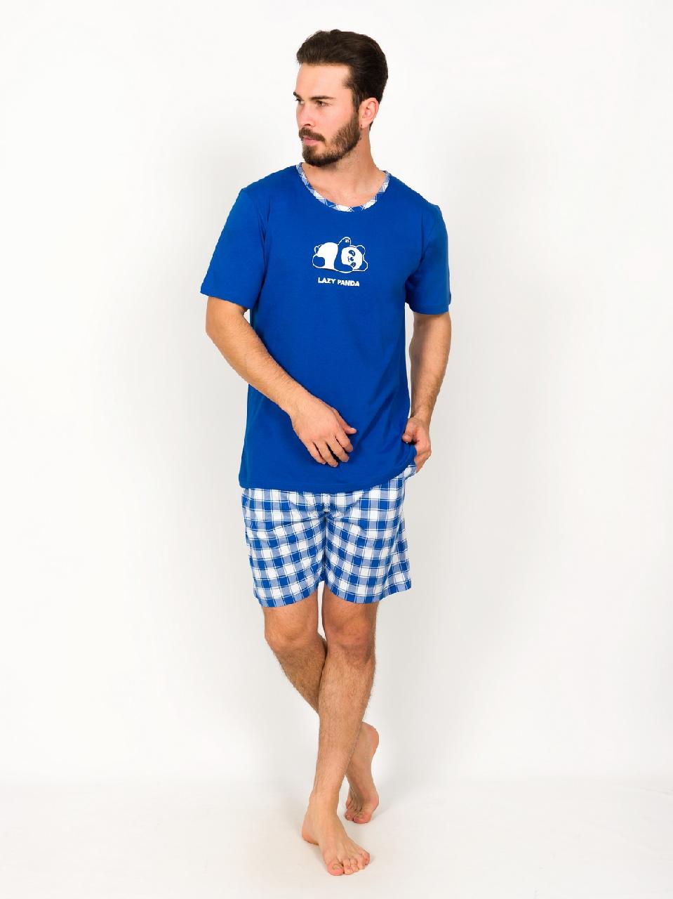 VS 008097 2387 /футболка и шорты муж/ синий L
