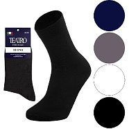 Teatro Buono classic socks for man M-29-2 JX /носки муж./ bianco 42-44